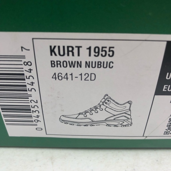 EASTLAND Kurt 1955 Brown Waterproof Hiking Boots
